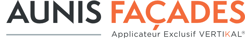 Logo Aunis Façades, Applicateur Exclusif VERTIKAL®