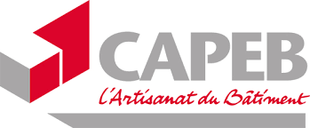Logo CAPEB avec slogan L'Artisanat du Bâtiment